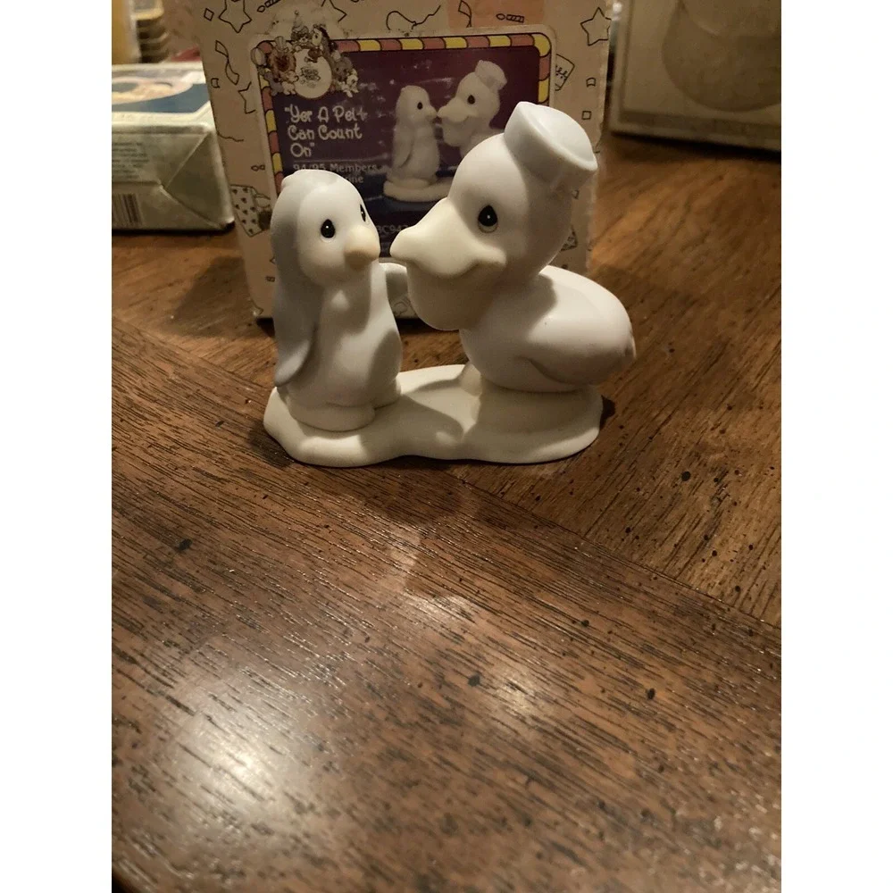 Vintage Precious Moments-Pelican And Penguin 
